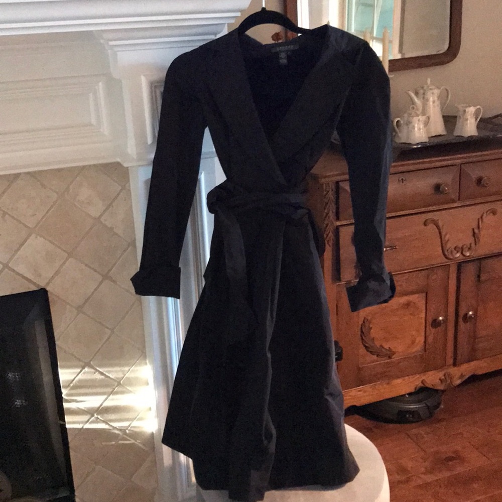 Ralph Lauren cocktail dress - it is a wrap dress.